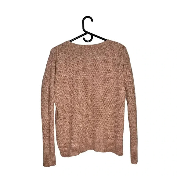 Natural Reflections Long Sleeve V-neck Sweater L - Picture 2 of 3